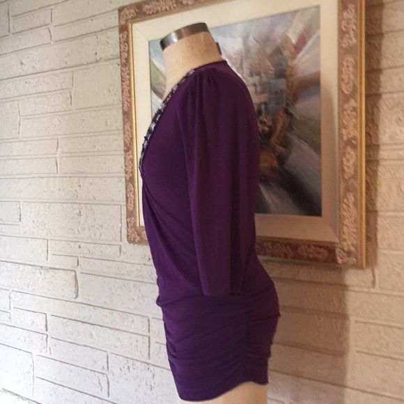 Lia Lee Beaded Neckline Top - Picture 5 of 8